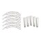 Grid Wheels Fits GD04 Series 17 x 9 Size Rims White Plastic Set Of 5 Equips One Wheel With Screws 4A17090WIN - alternate 1
